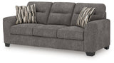 Olten Graphite Sofa by Ashley at Eve Furniture