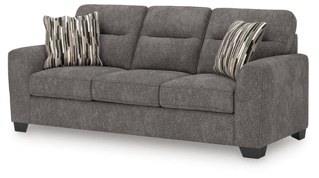 Olten Graphite Sofa by Ashley at Eve Furniture