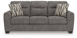 Olten Graphite Sofa by Ashley at Eve Furniture