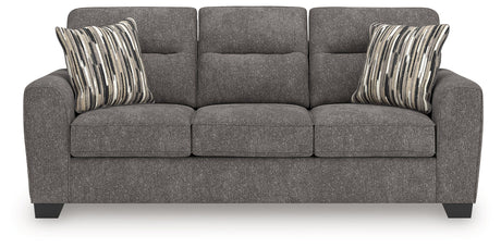 Olten Graphite Sofa by Ashley at Eve Furniture