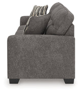 Olten Graphite Sofa by Ashley at Eve Furniture