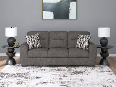 Olten Graphite Sofa by Ashley at Eve Furniture