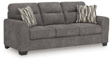 Olten Graphite Sofa by Ashley at Eve Furniture
