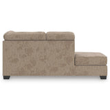 Olten Mocha 2-Piece Sectional with LAF Chaise by Ashley at Eve Furniture