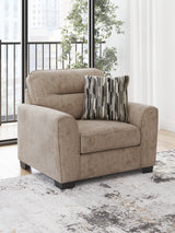 Olten Mocha Living Room Set by Ashley at Eve Furniture