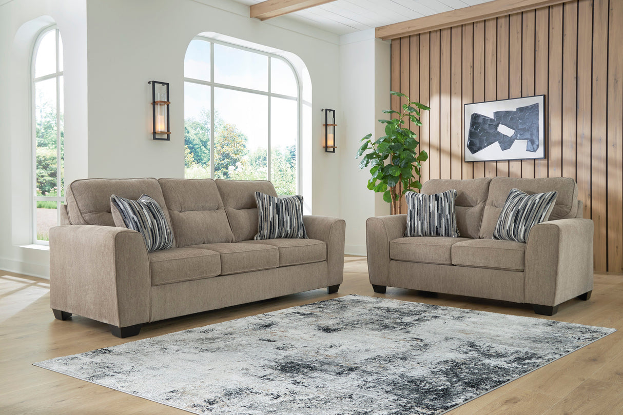 Olten Mocha Living Room Set by Ashley at Eve Furniture