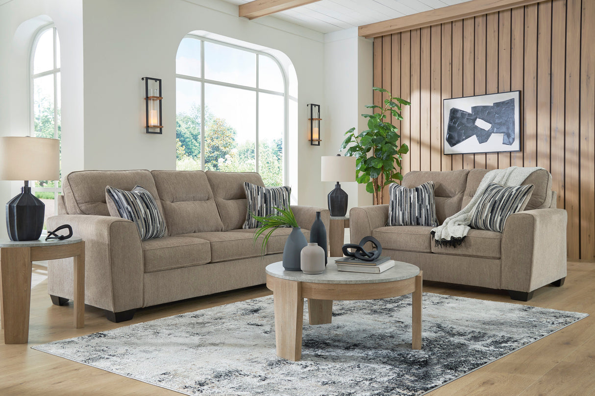Olten Mocha Living Room Set by Ashley at Eve Furniture