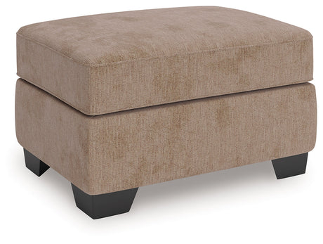 Olten Mocha Ottoman by Ashley at Eve Furniture