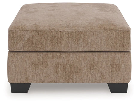 Olten Mocha Oversized Accent Ottoman by Ashley at Eve Furniture