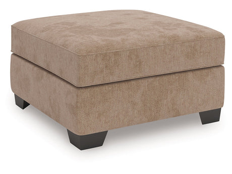 Olten Mocha Oversized Accent Ottoman by Ashley at Eve Furniture