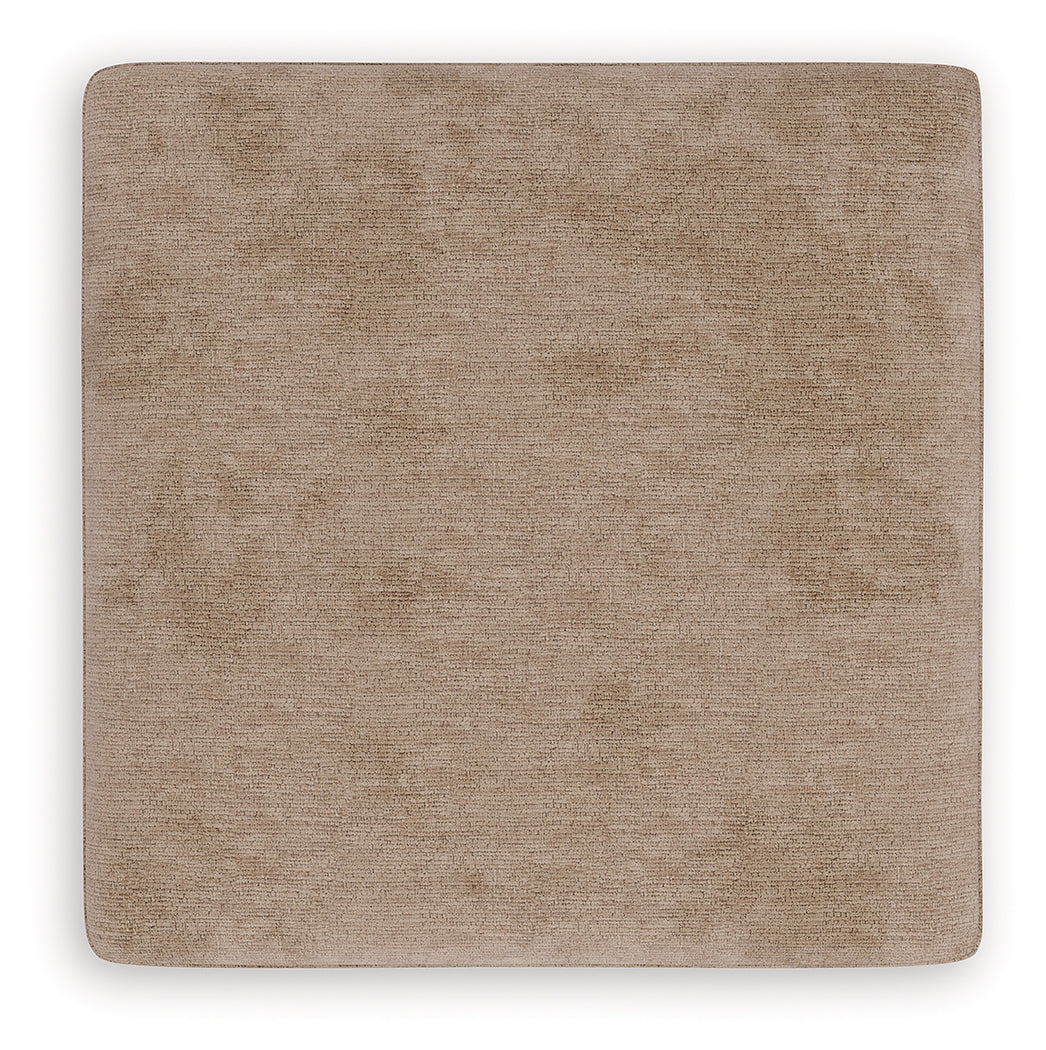 Olten Mocha Oversized Accent Ottoman by Ashley at Eve Furniture