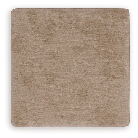 Olten Mocha Oversized Accent Ottoman by Ashley at Eve Furniture