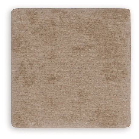 Olten Mocha Oversized Accent Ottoman by Ashley at Eve Furniture