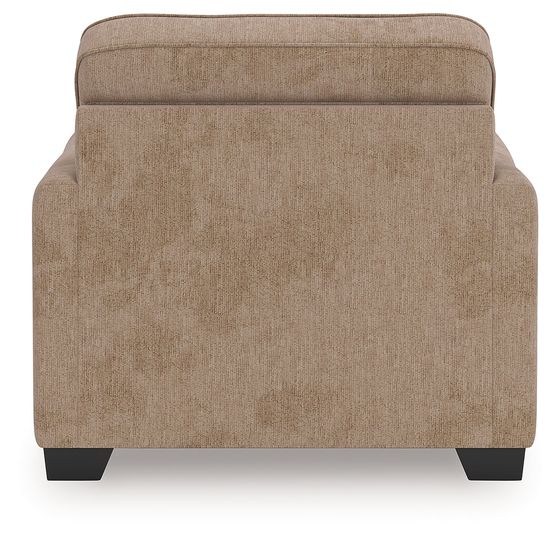 Olten Mocha Oversized Chair by Ashley at Eve Furniture