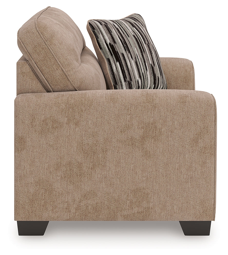 Olten Mocha Oversized Chair by Ashley at Eve Furniture