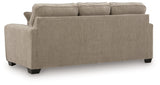 Olten Mocha Sofa and Loveseat by Ashley at Eve Furniture