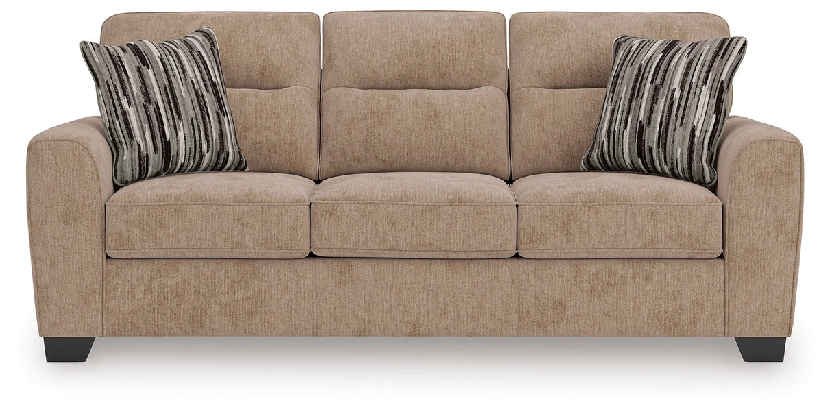 Olten Mocha Sofa by Ashley at Eve Furniture