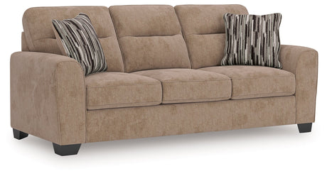 Olten Mocha Sofa by Ashley at Eve Furniture