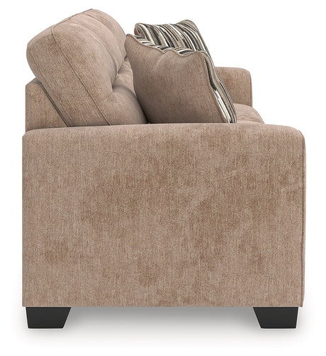 Olten Mocha Sofa by Ashley at Eve Furniture