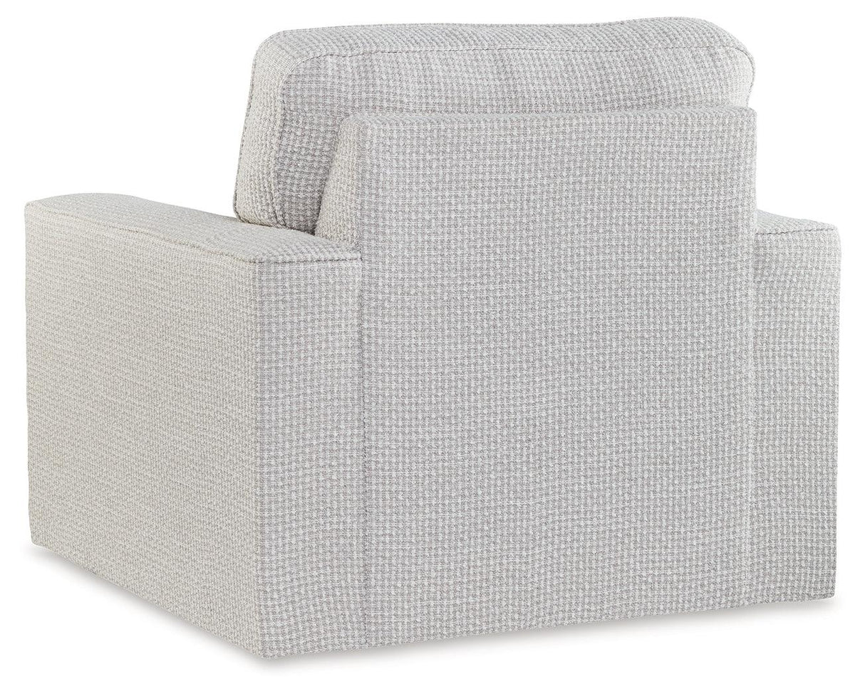 Olwenburg Taupe Swivel Accent Chair by Ashley at Eve Furniture