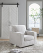 Olwenburg Taupe Swivel Accent Chair by Ashley at Eve Furniture