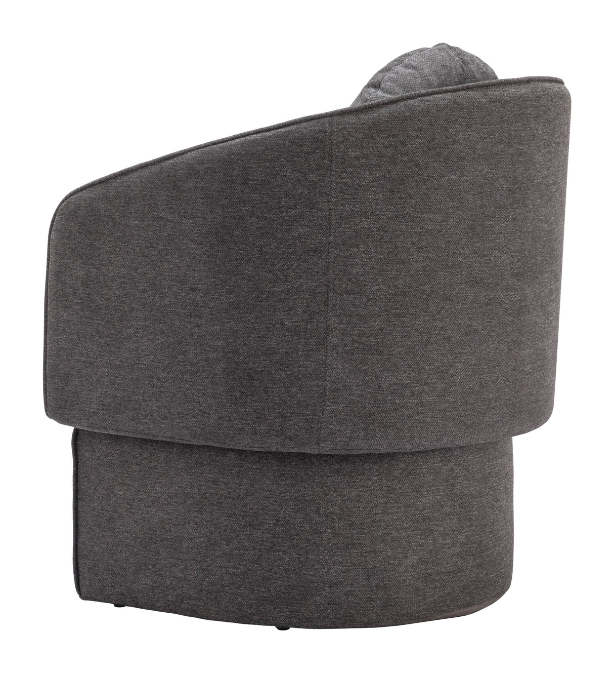 Olya Truffle Gray Accent Chair by Zuomod at Eve Furniture
