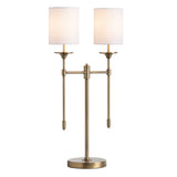 Olympia Gold Double Table Lamp (Set of 2) by Crestview at Eve Furniture