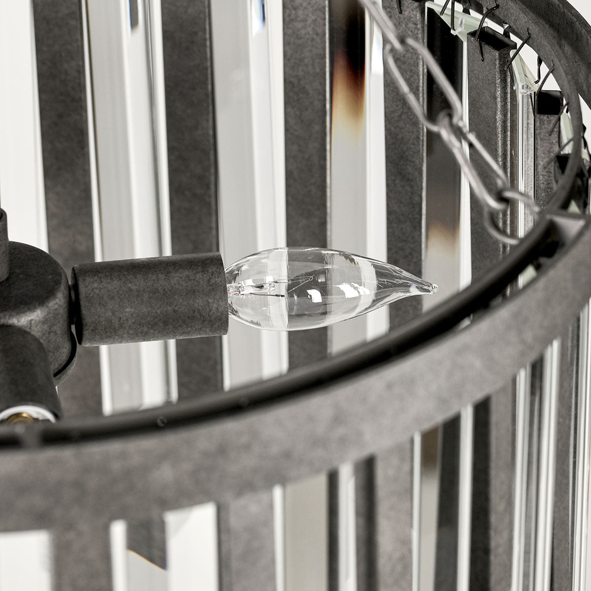 Olympia Iron Chandelier by Classic Home at Eve Furniture