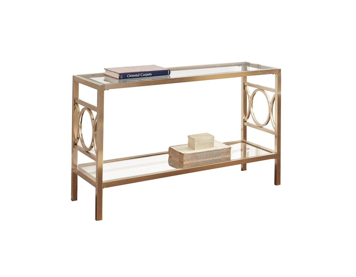 Olympia Sofa Table by Steve Silver at Eve Furniture