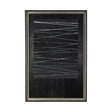 OM-Silver Lines by Studio M a handmade Original Framed Artwork under Glass by Mercana at Eve Furniture