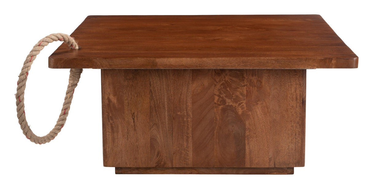 Omaga Walnut Storage Coffee Table by Zuomod at Eve Furniture
