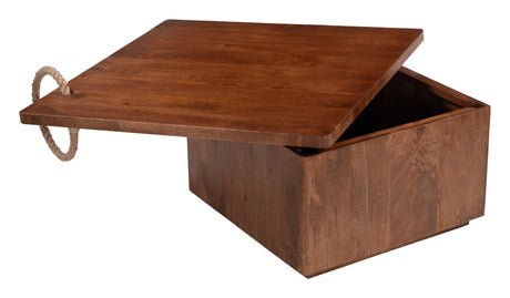 Omaga Walnut Storage Coffee Table by Zuomod at Eve Furniture