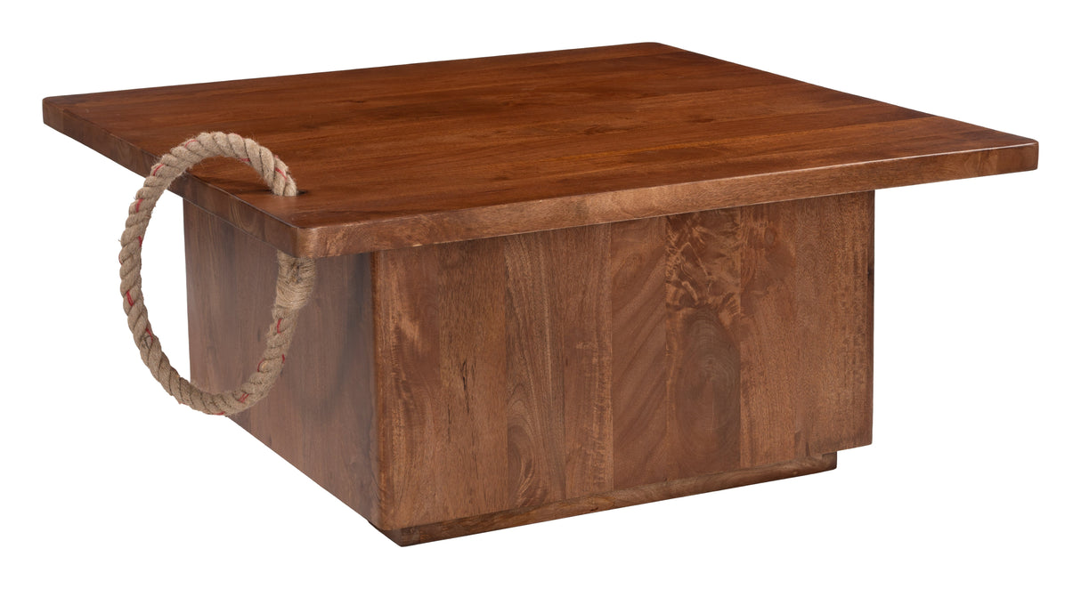 Omaga Walnut Storage Coffee Table by Zuomod at Eve Furniture