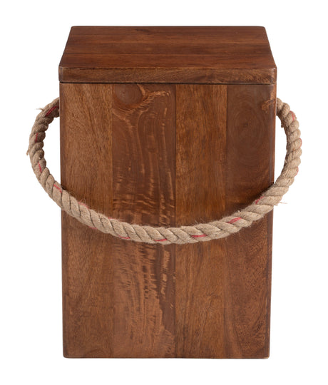 Omaga Walnut Storage Side Table by Zuomod at Eve Furniture