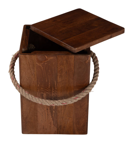 Omaga Walnut Storage Side Table by Zuomod at Eve Furniture