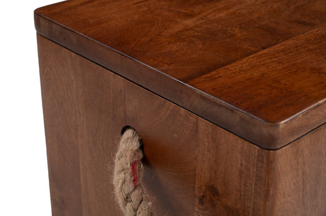 Omaga Walnut Storage Side Table by Zuomod at Eve Furniture