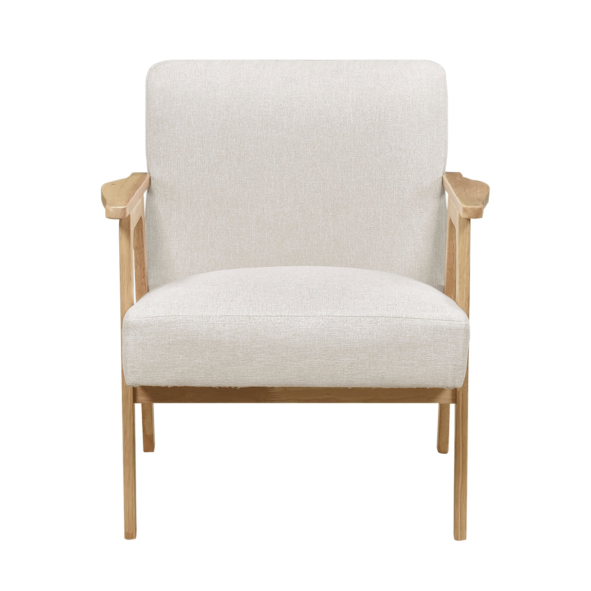 Omara Beige Accent Chair by Homelegance at Eve Furniture