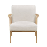 Omara Beige Accent Chair by Homelegance at Eve Furniture