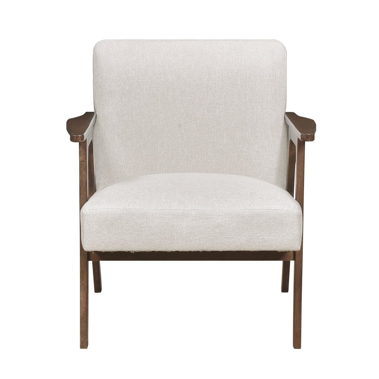 Omara Beige Accent Chair by Homelegance at Eve Furniture