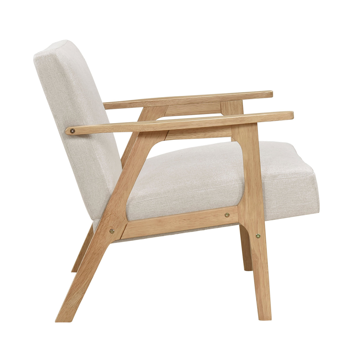 Omara Beige Accent Chair by Homelegance at Eve Furniture