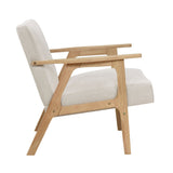 Omara Beige Accent Chair by Homelegance at Eve Furniture