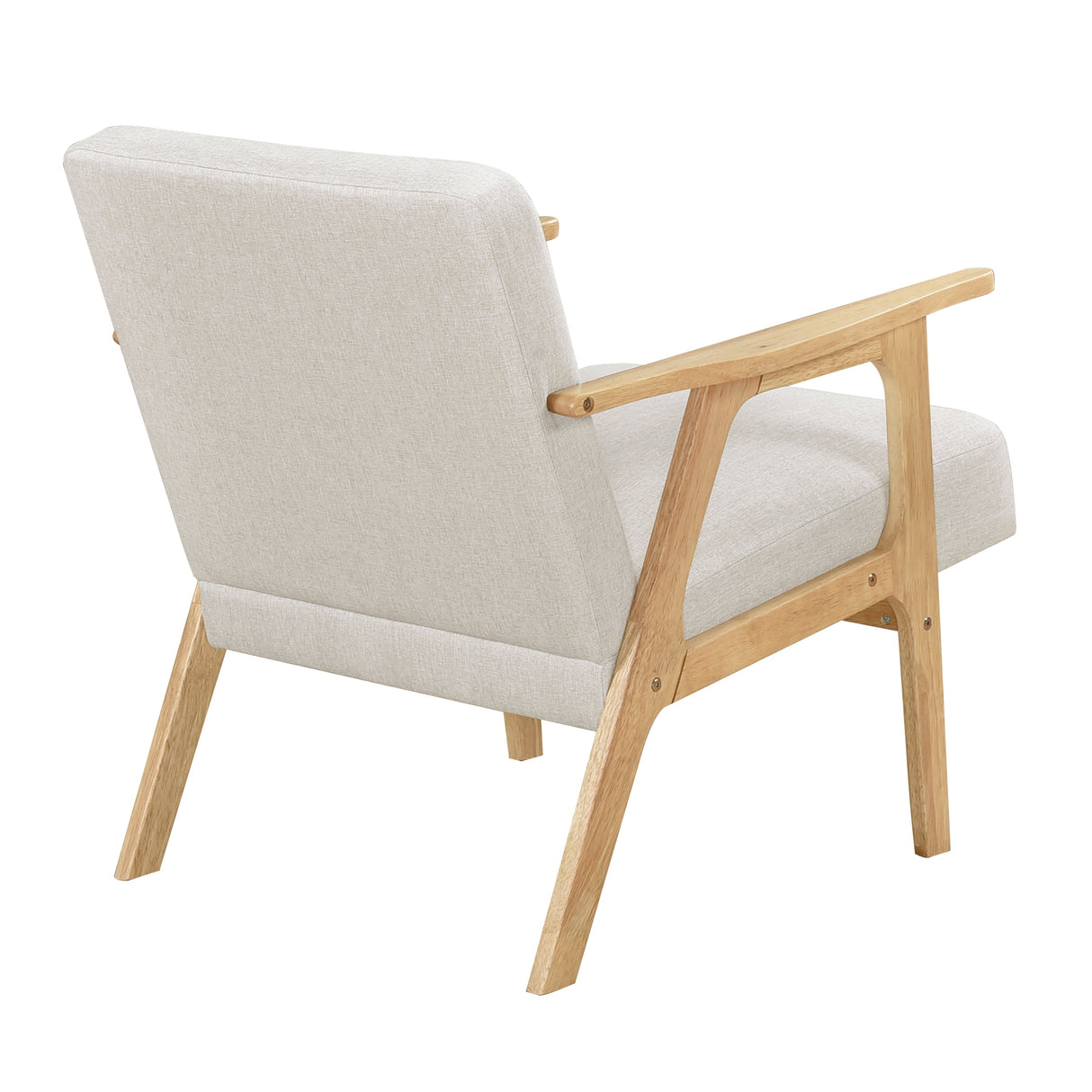 Omara Beige Accent Chair by Homelegance at Eve Furniture