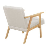 Omara Beige Accent Chair by Homelegance at Eve Furniture