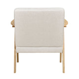 Omara Beige Accent Chair by Homelegance at Eve Furniture