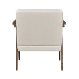 Omara Beige Accent Chair by Homelegance at Eve Furniture