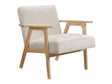 Omara Beige Accent Chair by Homelegance at Eve Furniture