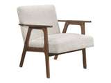 Omara Beige Accent Chair by Homelegance at Eve Furniture