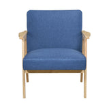 Omara Blue Accent Chair by Homelegance at Eve Furniture