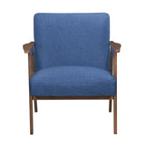 Omara Blue Accent Chair by Homelegance at Eve Furniture