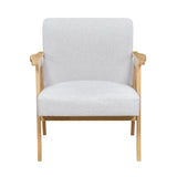 Omara Gray Accent Chair by Homelegance at Eve Furniture